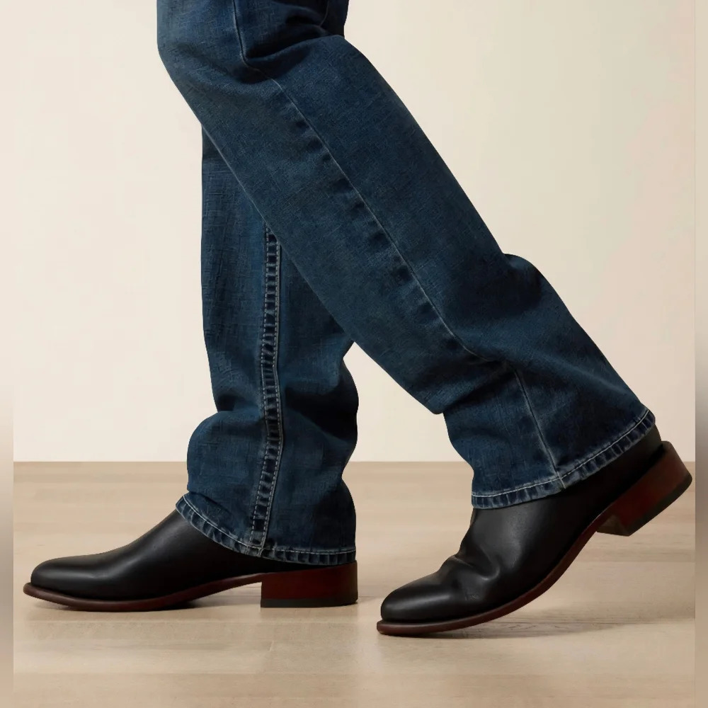 M7 Rocker Stretch Coltrane Stackable Straight Leg Jean - Picture 12 of 13